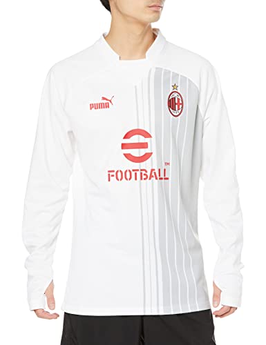AC Milan 769275 Prematch sweat Soccer T-shirt Men's White-Tango Red XL AC Milan 769275 Prematch sweat Soccer T-shirt Men's White-Tango Red XL von AC Milan