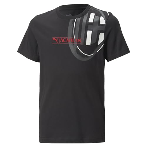 AC Milan 769336 FtblLegacy Tee Jr T-Shirt Unisex Kids Black-Tango Red 116 AC Milan 769336 FtblLegacy Tee Jr T-Shirt Unisex Kids Black-Tango Red 116 von AC Milan