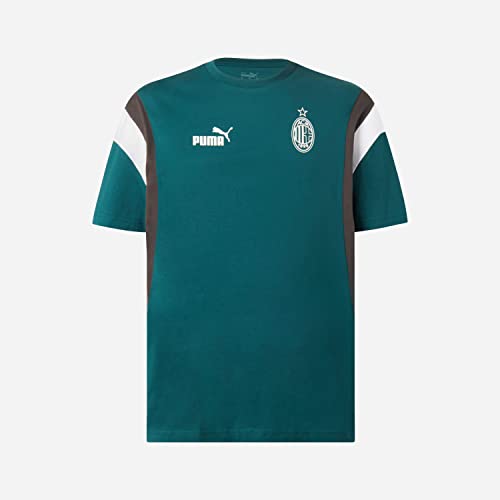 PUMAAC Milan 769339 FtblArchive Tee T-Shirt Men's Varsity Green-Flat Dark Gray L PUMAAC Milan 769339 FtblArchive Tee T-Shirt Men's Varsity Green-Flat Dark Gray L von AC Milan
