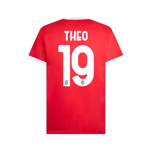 AC Milan Trikot Replica Stadion Saison 2024/2025, Home Theo Unisex - Erwachsene (1er Pack) von AC Milan