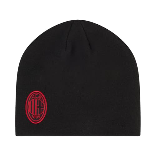 AC Milan Wintermütze, warme Mütze mit offiziellem Logo, Herren oder Damen, Unisex AC Milan Wintermütze, warme Mütze mit offiziellem Logo, Herren oder Damen, Unisex von AC Milan