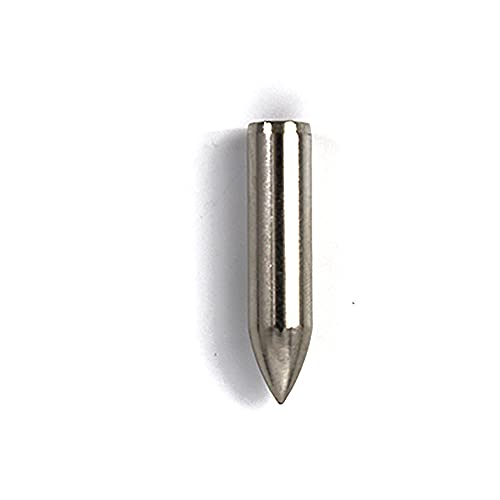 ACCMOS 12 STK Rostfreier Stahl Jagd Pfeilspitze, für OD 6 mm Bambus Holz Pfeil Shaft DIY Pfeile Zubehör (OD 6mm) von ACCMOS