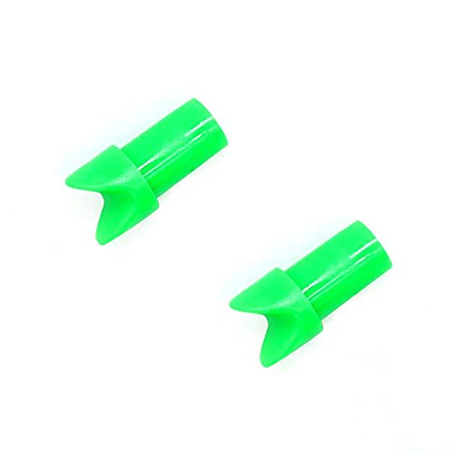 ACCMOS 50 St Bogenschießen Armbrust-Pfeil Nocken für Jagd Armbrust Pfeil ID 4,2 mm Pfeil Schaft DIY Pfeile Zubehör (Green) von ACCMOS