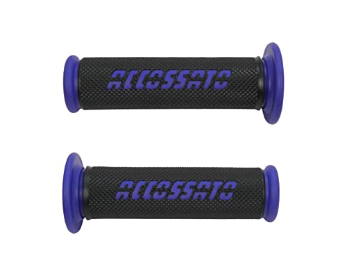 Paar Racing Griffe aus thermoplastischem Gummi, schwarz mit farbigem Accossato Schriftzug für Kawasaki Z 1000 ABS ab 2014 bis 2016, CC 1000 Paar Racing Griffe aus thermoplastischem Gummi, schwarz mit farbigem Accossato Schriftzug für Kawasaki Z 1000 ABS ab 2014 bis 2016, CC 1000 von ACCOSSATO