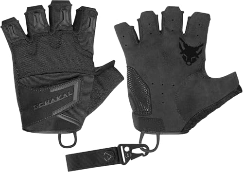 ACE Schakal Einsatz-Handschuh Fingerlos - Handschuhe Taktisch ohne Finger - für Paintball und Schießsport - Schwarz - M ACE Schakal Einsatz-Handschuh Fingerlos - Handschuhe Taktisch ohne Finger - für Paintball und Schießsport - Schwarz - M von ACE