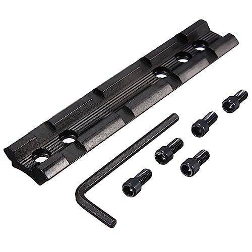 ACEXIER 10cm Picatinny/Schwalbenschwanzschiene Low Profile Schiene 20mm Weaver Picatinny Schienenhalterung ACEXIER 10cm Picatinny/Schwalbenschwanzschiene Low Profile Schiene 20mm Weaver Picatinny Schienenhalterung von ACEXIER