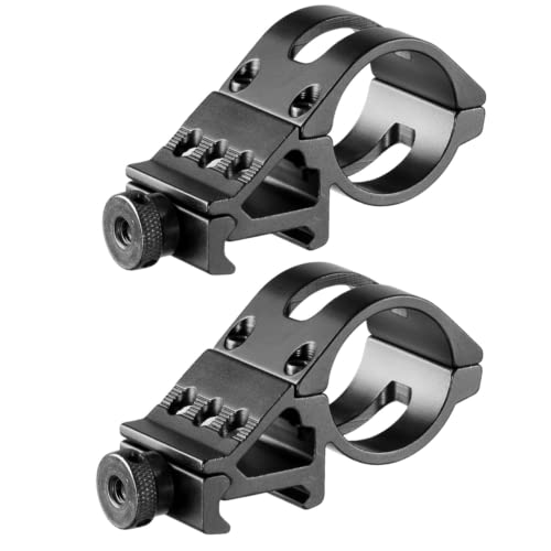 ACEXIER 25,4 mm / 30 mm Offset Taschenlampen-Zielfernrohrhalterung für 20 mm Picatinnly-Schiene 45-Grad-Zielfernrohrhalterung Jagdgewehr-Zubehör ACEXIER 25,4 mm / 30 mm Offset Taschenlampen-Zielfernrohrhalterung für 20 mm Picatinnly-Schiene 45-Grad-Zielfernrohrhalterung Jagdgewehr-Zubehör von ACEXIER
