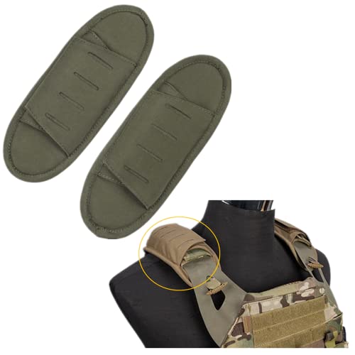 ACEXIER 2PCS Plattenträger Schulterpolster Set Kissenpolster für Taktische Weste Rucksack ACEXIER 2PCS Plattenträger Schulterpolster Set Kissenpolster für Taktische Weste Rucksack von ACEXIER