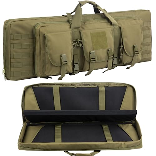 ACEXIER 36/42/47 Zoll Doppelgewehrkoffer Tasche Outdoor Taktischer Waffenkoffer Gewehr & Pistolentasche Lange Waffentasche für Jagdbereich Sporttransport ACEXIER 36/42/47 Zoll Doppelgewehrkoffer Tasche Outdoor Taktischer Waffenkoffer Gewehr & Pistolentasche Lange Waffentasche für Jagdbereich Sporttransport von ACEXIER