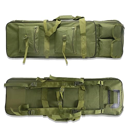 ACEXIER 81cm / 94cm / 115cm Taktisches Jagdgewehr Waffenkoffer Airsoft Waffentasche Outdoor Militär Schießen Scharfschützengewehr Carry Protection Rucksack (94CM,Green) von ACEXIER