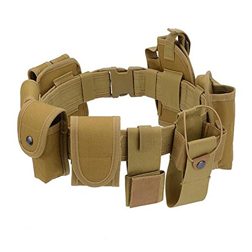 ACEXIER Multifunktionaler 10-in-1-Tactical Security Duty Belts Gun Holster Taschenlampe Pouch Sets Utility Kit Belt Military Police Duty Belt ACEXIER Multifunktionaler 10-in-1-Tactical Security Duty Belts Gun Holster Taschenlampe Pouch Sets Utility Kit Belt Military Police Duty Belt von ACEXIER