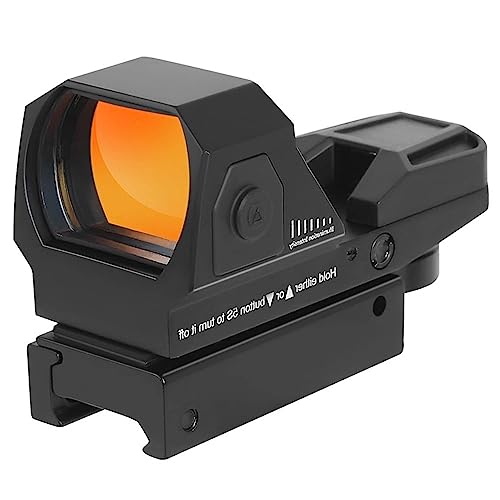 ACEXIER Red Dot Visier Taktisches Zielfernrohr 4 Fadenkreuz Reflexvisier Airsoft Jagd optisches Visier für 20mm Schienenmontage ACEXIER Red Dot Visier Taktisches Zielfernrohr 4 Fadenkreuz Reflexvisier Airsoft Jagd optisches Visier für 20mm Schienenmontage von ACEXIER