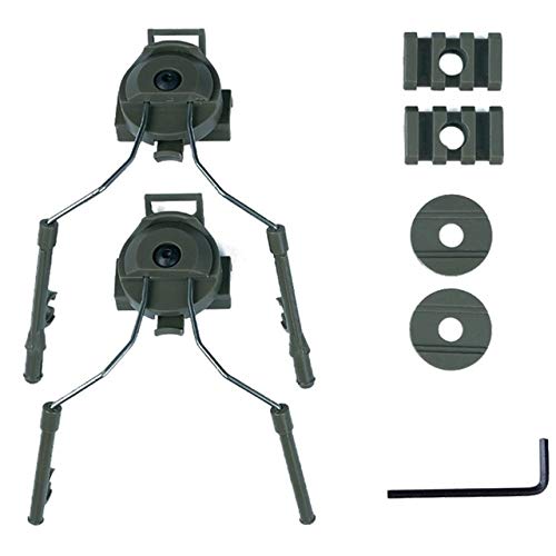 ACEXIER Tactical Fast Helm Headset Halter Schienenadapter Set für Fast/AF Helmschiene Helmschiene Aufhängungshalterung Helm Zubehör ACEXIER Tactical Fast Helm Headset Halter Schienenadapter Set für Fast/AF Helmschiene Helmschiene Aufhängungshalterung Helm Zubehör von ACEXIER