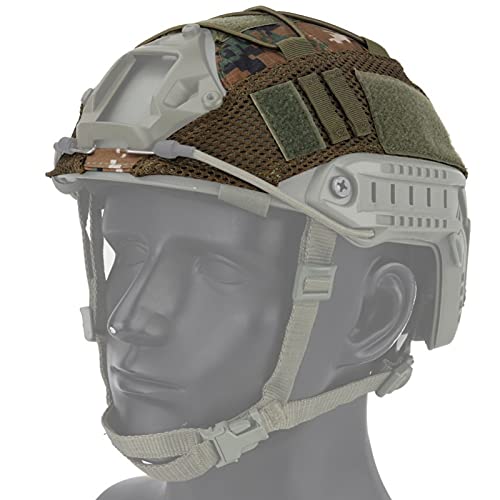 ACEXIER Tactical Helmet Cover Airsoft Jagd Tactical Military Combat Helmet Cover CS Kriegsspiel Für Fast Helmet in Größe M/L Ops-Core PJ/BJ/MH Typ Fast Helmet ACEXIER Tactical Helmet Cover Airsoft Jagd Tactical Military Combat Helmet Cover CS Kriegsspiel Für Fast Helmet in Größe M/L Ops-Core PJ/BJ/MH Typ Fast Helmet von ACEXIER