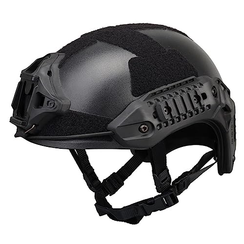 ACEXIER Tactical MK Style Helm Militär Wandern Schutzhelm Polster Kampf Airsoft Helm CS Protect Ausrüstung (Black) von ACEXIER