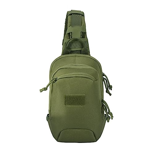 ACEXIER Taktische Waffentasche Pistolenholster Verdeckte Waffe Tragetasche Brusttasche Militär EDC Pack Umhängetasche für Jagd Camping (Green) von ACEXIER