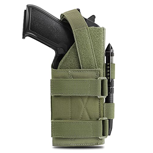 ACEXIER Universal Tactical Molle Pistolenholster Verstellbares Pistolenholster für 9mm G1ock 1911 G17 18 19 26 34, Ruger LCP, Beretta ACEXIER Universal Tactical Molle Pistolenholster Verstellbares Pistolenholster für 9mm G1ock 1911 G17 18 19 26 34, Ruger LCP, Beretta von ACEXIER