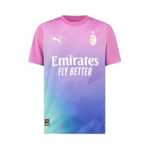 AC Milan – Trikot für das dritte Spiel, Saison 23/24, Pink, Erwachsene, Unisex, L von AC Milan