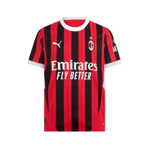 AC Milan Fußball Trikot Saison 2024/2025, Home, Fußballshirt, Offizielles Produkt, XXL AC Milan Fußball Trikot Saison 2024/2025, Home, Fußballshirt, Offizielles Produkt, XXL von AC Milan