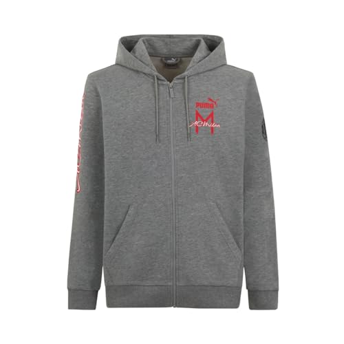 AC Milan Puma Replicas - Jacken - International AC Mailand ftblICONS Kapuzenjacke grau 2XL AC Milan Puma Replicas - Jacken - International AC Mailand ftblICONS Kapuzenjacke grau 2XL von AC Milan