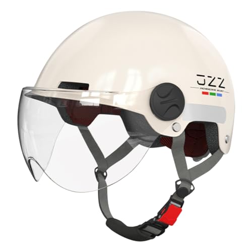 ACMEDE Scooter Helm Skaterhelm Motorradhelm für Herren und Damen E Scooter Helm Mit reflektierendem Streifen Fahrradhelm E-Bike Helm Roller Helm mit HD-Visier Moped Helm Für den Sommer 55-63CM ACMEDE Scooter Helm Skaterhelm Motorradhelm für Herren und Damen E Scooter Helm Mit reflektierendem Streifen Fahrradhelm E-Bike Helm Roller Helm mit HD-Visier Moped Helm Für den Sommer 55-63CM von ACMEDE