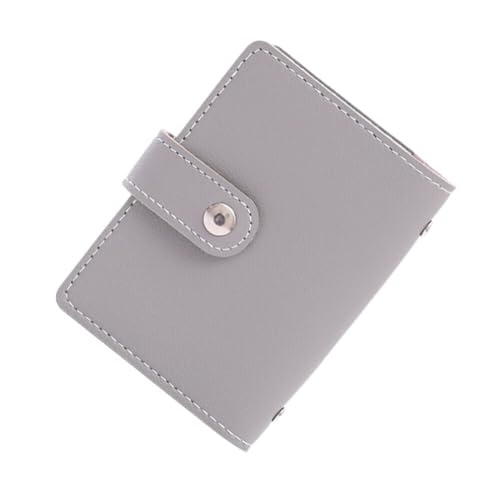 AD-BCrbgen Praktische Kartentasche, vielseitige Unisex-Kartentasche, Kreditkartentasche for Männer und Frauen, organisieren Sie Ihre Karten mit Leichtigkeit(Gray) von AD-BCrbgen