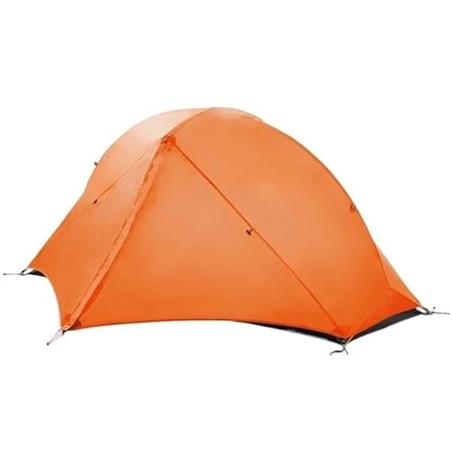 Campingzelte, 6-Personen-Zelte for Camping, Familienzelte, große Zelte, Pop-Up-Zelte, Outdoor-Zelte, einfache Pop-Up-Zelte(Color:210T 4 Season orange) von AD-BCrbgen