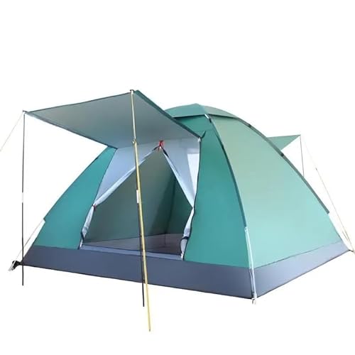 Campingzelte, 6-Personen-Zelte for Camping, Familienzelte, große Zelte, Pop-Up-Zelte, Outdoor-Zelte, einfache Pop-Up-Zelte(Color:Green 2-3 People) von AD-BCrbgen