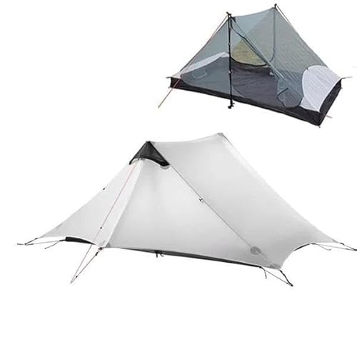 Campingzelte, 6-Personen-Zelte for Camping, Familienzelte, große Zelte, Pop-Up-Zelte, Outdoor-Zelte, einfache Pop-Up-Zelte(Color:J Open 3S Grey) von AD-BCrbgen