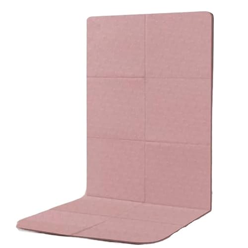 Faltbare tragbare Gymnastikmatte, Fitness-Schaumstoffmatte, dicke rutschfeste Gymnastikmatte, Schaumstoff-Trainingsmatte (Color : Pink, Size : 183x61x0.6cm) von AD-BCrbgen