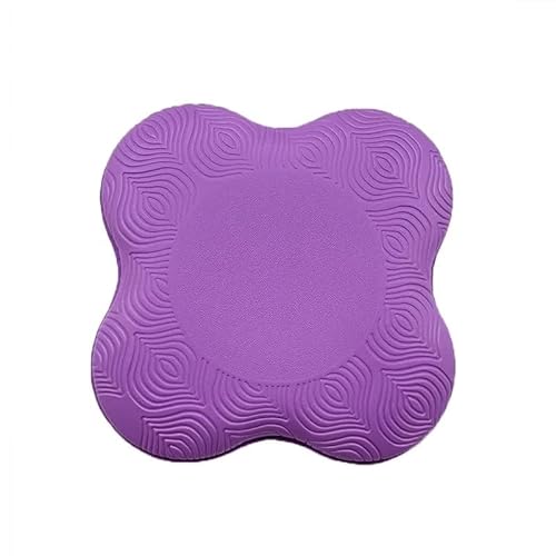 Faltbare tragbare Gymnastikmatte, Fitness-Schaumstoffmatte, dicke rutschfeste Gymnastikmatte, Schaumstoff-Trainingsmatte (Color : Purple single) von AD-BCrbgen