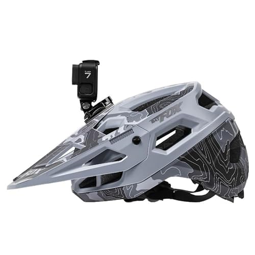 Helm for Erwachsene, leicht, atmungsaktiv, for Herren, Fahrradhelm, Mountainbike- und Rennradhelme for Männer und Frauen(Grey Go Pro Base) von AD-BCrbgen