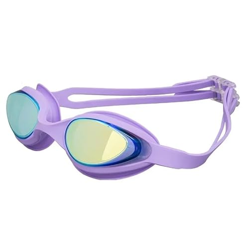 Komfortable Antibeschlag-Schwimmbrille, wasserdicht, UV-Schutz, Schwimmbrille for Damen und Herren, weiche Silikondichtungen for mehr Komfort, perfekt for Bahnenschwimmen, Triathlon-Training und Wasse von AD-BCrbgen