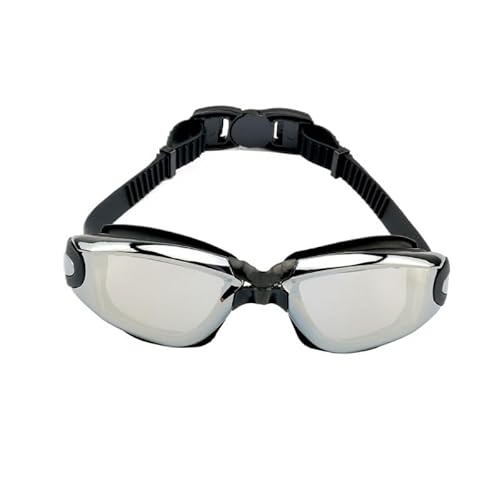 Komfortable Antibeschlag-Schwimmbrille, wasserdicht, UV-Schutz, Schwimmbrille for Damen und Herren, weiche Silikondichtungen for mehr Komfort, perfekt for Bahnenschwimmen, Triathlon-Training und Wasse von AD-BCrbgen