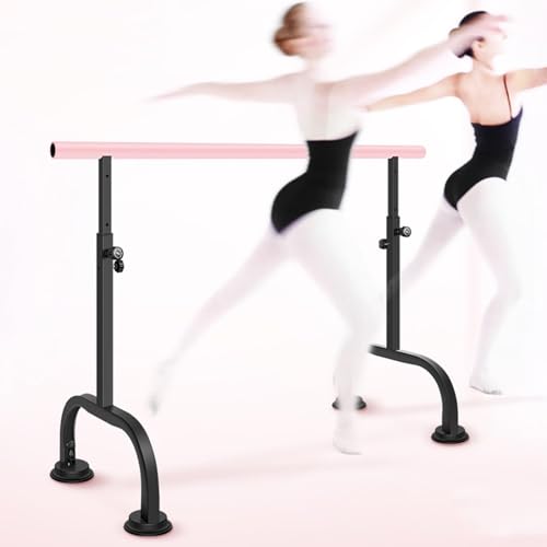 Tanzstangen* Ballettstange for zu Hause, tragbare Ballettstange for zu Hause oder im Studio, freistehende Ballettstange, höhenverstellbare Stange for Stretch, Pilates, Tanz oder aktives Training, Kind von ADFVGG