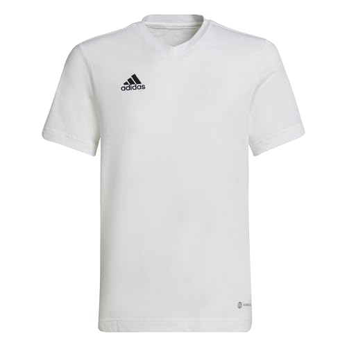 adidas Unisex Kinder Entrada 22 Tee, White, 11-12 Years adidas Unisex Kinder Entrada 22 Tee, White, 11-12 Years von adidas