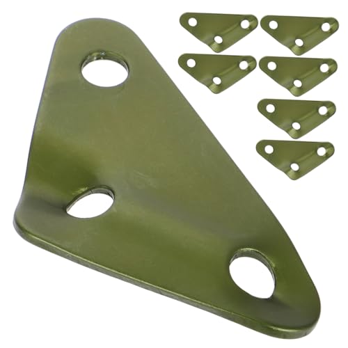 ADOCARN 20st Dreieckige Einstellschnalle Camping-ausrüstung Zelt-abspannleinen-einsteller Dreieck Spanner Kettenspanner Seilspanner Outdoor-windseilschnalle Aluminiumlegierung Olive Green von ADOCARN