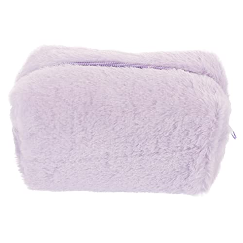 ADOCARN Plüsch-Kosmetiktasche Kulturbeutel Schminktasche Rosa Kosmetiktaschen Flauschige Schminktasche Plüschtasche Reise-Kosmetiktasche Niedlich Makeup Tasche Reisen Violett Multifunktion ADOCARN Plüsch-Kosmetiktasche Kulturbeutel Schminktasche Rosa Kosmetiktaschen Flauschige Schminktasche Plüschtasche Reise-Kosmetiktasche Niedlich Makeup Tasche Reisen Violett Multifunktion von ADOCARN