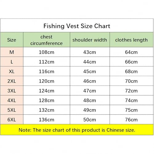 AEETYL Outdoor-Angelweste für Herren, Frühlings- und Herbst-Freizeitweste mit Mehreren Taschen, ärmellose Weste zum Bergsteigen, Wandern, Jagen,Blue,6XL von AEETYL