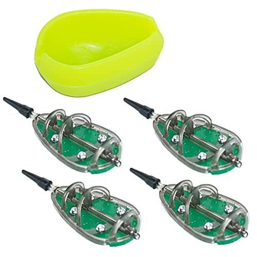 AEIOFU Fischereifutterkörperköder Kunststoff -Inline -Methode Feeder mit Schnellfreisetzungsform 4PCS Sporting Supplies AEIOFU Fischereifutterkörperköder Kunststoff -Inline -Methode Feeder mit Schnellfreisetzungsform 4PCS Sporting Supplies von AEIOFU