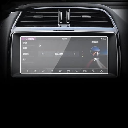 AENQNVK Auto-GPS-Navigationsfolie LCD-Bildschirm Schutzfolie aus gehärtetem Glas, passend für Jaguar XEL 2018–2023 Zubehör von AENQNVK
