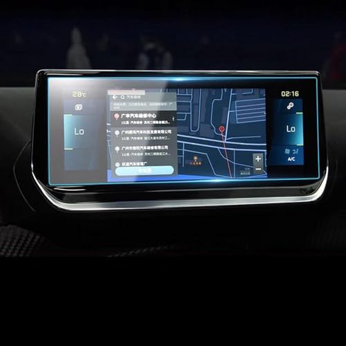 AENQNVK Auto-GPS-Navigationsfolie LCD-Bildschirm Schutzfolie aus gehärtetem Glas, passend für Peugeot 2008 2014–2023 Zubehör von AENQNVK