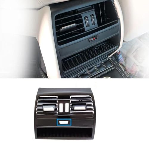 AENQNVK Zentraler Frischluftauslass für die Autokonsole der Klimaanlage, AC-Entlüftungsgitter, passend für BMW 7er F01 F02 730 735 740 von AENQNVK