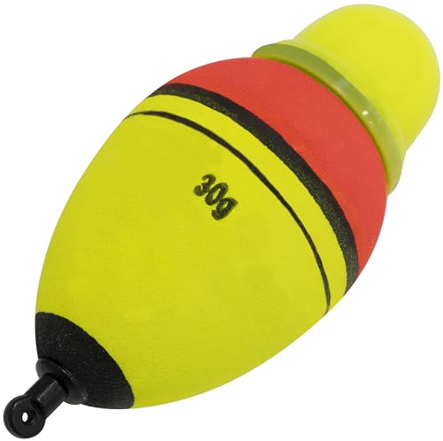 AERZETIX - C68868 - Schwimmer Stöpsel, Leuchtend 30 g - rot und grün - zum Angeln auf Raubfische Hecht Zander Wels Forelle - Länge 82 mm - Durchmesser 37 mm - Haken angelrute Fisch AERZETIX - C68868 - Schwimmer Stöpsel, Leuchtend 30 g - rot und grün - zum Angeln auf Raubfische Hecht Zander Wels Forelle - Länge 82 mm - Durchmesser 37 mm - Haken angelrute Fisch von AERZETIX