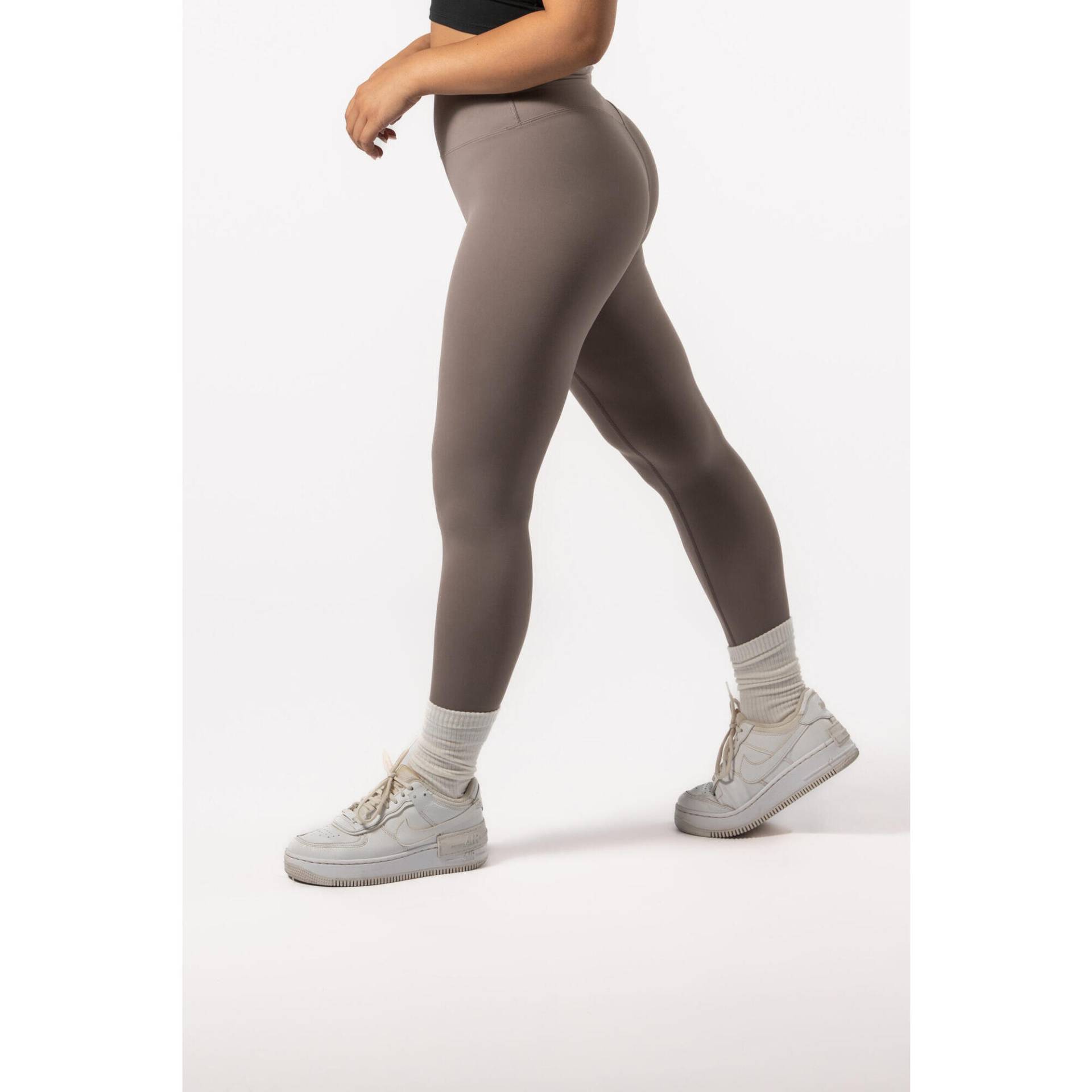 Flux V2 Legging Fitness - Damen - Sand Beige von AESTHETIC WOLF