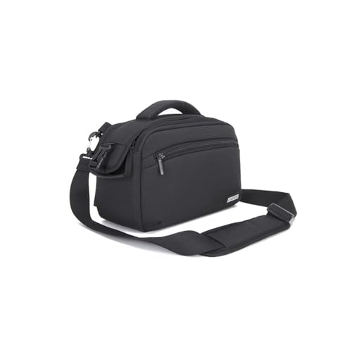 AFGRAPHIC Kameratasche Classic Crossbody Bag Schwarz Wasserdicht Gepolsterte Hüfttasche mit Gurt für Nikon Coolpix P1000, P950, P900 Kamera, Schwarz , Kameratasche, BG158 AFGRAPHIC Kameratasche Classic Crossbody Bag Schwarz Wasserdicht Gepolsterte Hüfttasche mit Gurt für Nikon Coolpix P1000, P950, P900 Kamera, Schwarz , Kameratasche, BG158 von AFGRAPHIC