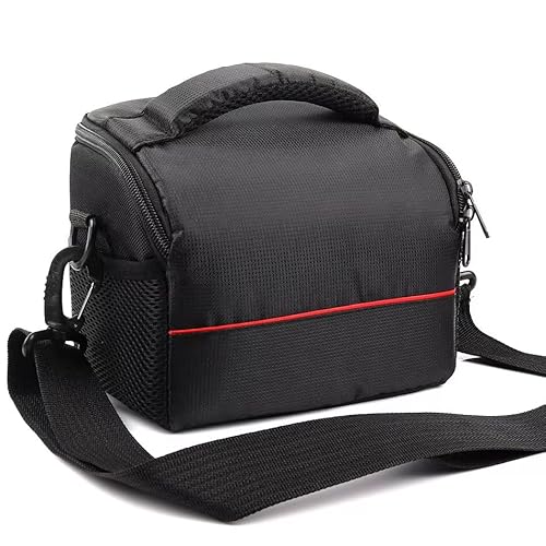 AFGRAPHIC Kameratasche Tasche Schwarz Schultertasche Crossbody Tasche mit Gurt für Kodak PIXPRO AZ405 Digitalkamera, Schwarz , Kameratasche von AFGRAPHIC