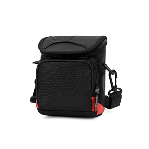 AFGRAPHIC Kameratasche für Fujifilm X100VI Digitalkamera, Nylon, Schultertasche, Lanyald-Tasche mit verstellbarem Gurt, Schwarz, Schwarz , Einheitsgröße, Kameratasche von AFGRAPHIC