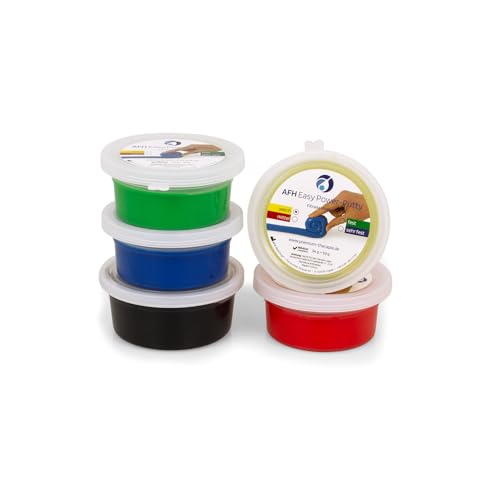 AFH Easy Power Putty® | 5er Sparset | ca. 57g | Handtrainer | Knete von AFH Webshop