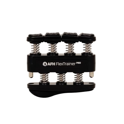AFH FlexTrainer Pro Handtrainer Fingertrainer schwarz = extra stark = ca. 1,91-6,44 kg oder ca. 4,2-14,2 lbs AFH FlexTrainer Pro Handtrainer Fingertrainer schwarz = extra stark = ca. 1,91-6,44 kg oder ca. 4,2-14,2 lbs von AFH Webshop